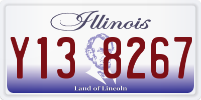IL license plate Y138267