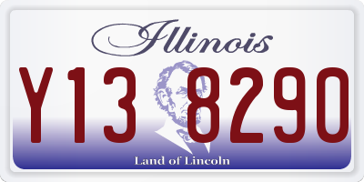 IL license plate Y138290