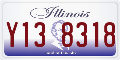 IL license plate Y138318