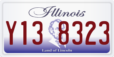 IL license plate Y138323