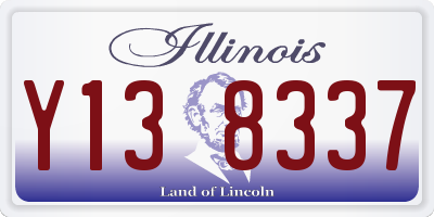 IL license plate Y138337