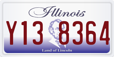 IL license plate Y138364