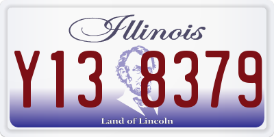 IL license plate Y138379