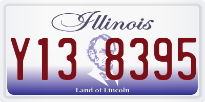 IL license plate Y138395