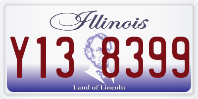 IL license plate Y138399