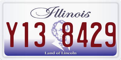 IL license plate Y138429