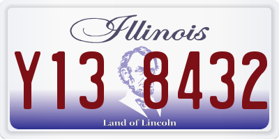 IL license plate Y138432