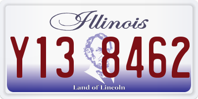 IL license plate Y138462