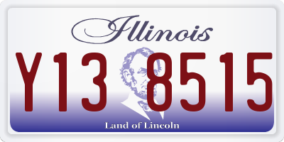 IL license plate Y138515