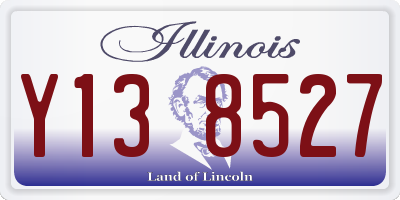 IL license plate Y138527