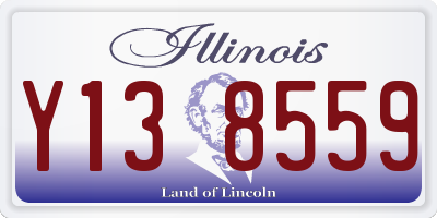IL license plate Y138559