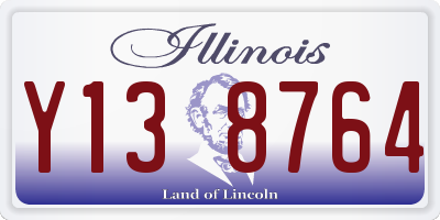IL license plate Y138764