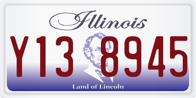 IL license plate Y138945