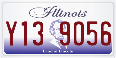 IL license plate Y139056