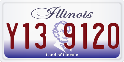 IL license plate Y139120