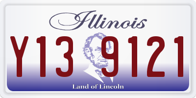 IL license plate Y139121