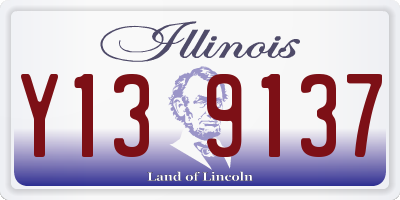 IL license plate Y139137
