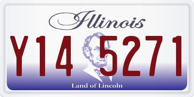 IL license plate Y145271