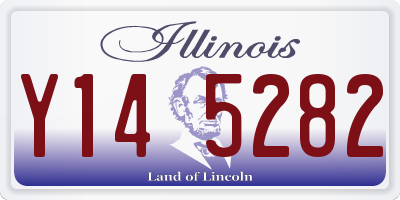 IL license plate Y145282