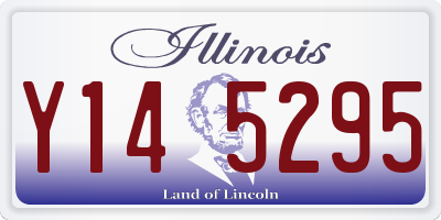 IL license plate Y145295