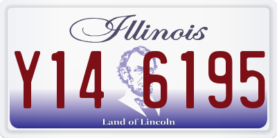 IL license plate Y146195