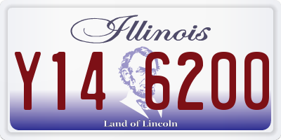 IL license plate Y146200
