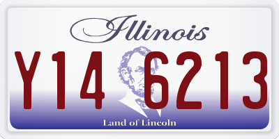 IL license plate Y146213
