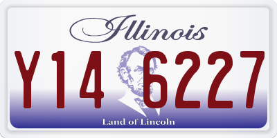 IL license plate Y146227