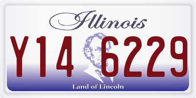 IL license plate Y146229