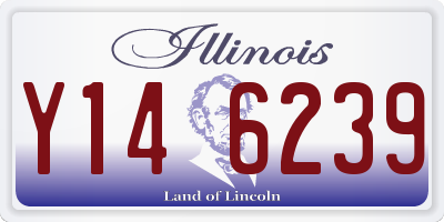IL license plate Y146239