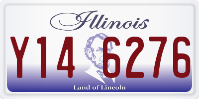 IL license plate Y146276