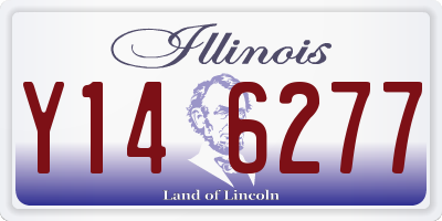 IL license plate Y146277