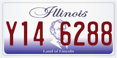 IL license plate Y146288