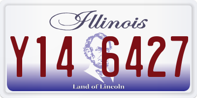 IL license plate Y146427