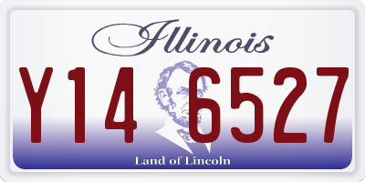 IL license plate Y146527
