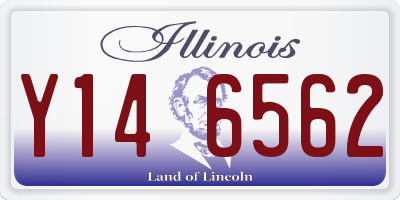 IL license plate Y146562