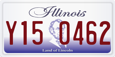 IL license plate Y150462