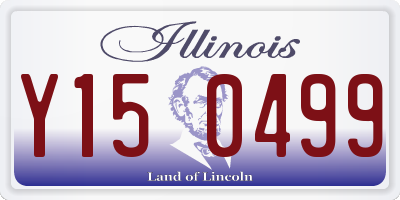 IL license plate Y150499