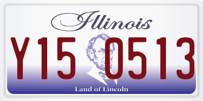 IL license plate Y150513