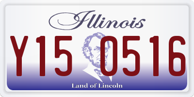 IL license plate Y150516
