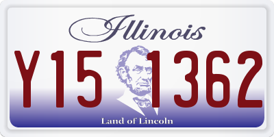IL license plate Y151362