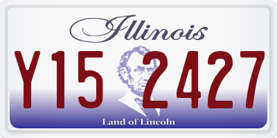 IL license plate Y152427