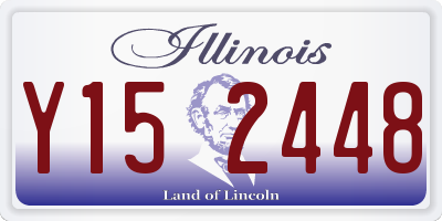 IL license plate Y152448