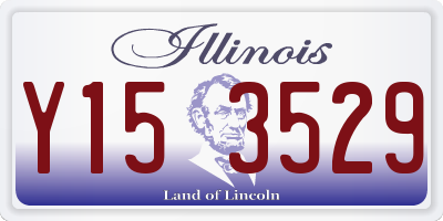 IL license plate Y153529
