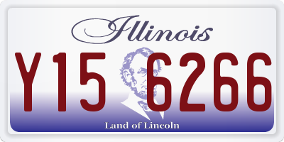 IL license plate Y156266