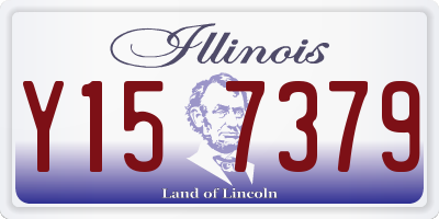 IL license plate Y157379