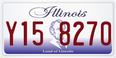 IL license plate Y158270