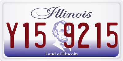 IL license plate Y159215