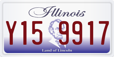 IL license plate Y159917