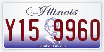 IL license plate Y159960